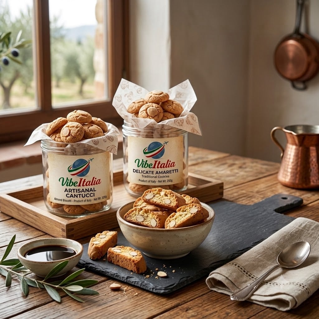 Biscuits and Baked Goods (Cantucci, Amaretti, Breadsticks)